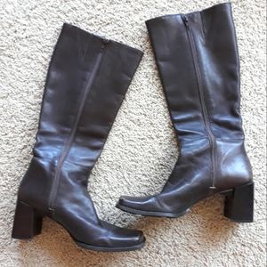 Nine West Brown Leather Boots